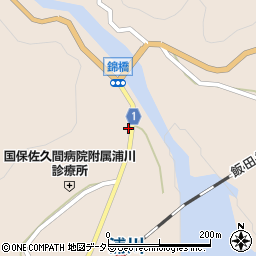 静岡県浜松市天竜区佐久間町浦川2883周辺の地図