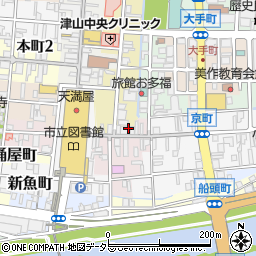 椿紙店周辺の地図