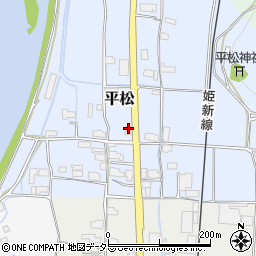 岡山県真庭市平松103周辺の地図