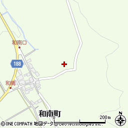 滋賀県東近江市和南町813周辺の地図