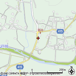 岡山県津山市福井1131周辺の地図