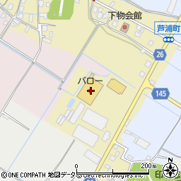 滋賀県草津市下物町50周辺の地図