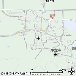 兵庫県丹波篠山市岩崎523周辺の地図