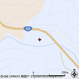 愛知県北設楽郡東栄町三輪上奈根60周辺の地図