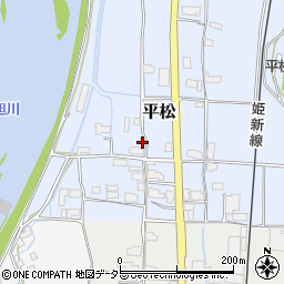 岡山県真庭市平松40周辺の地図