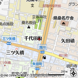 平田花園周辺の地図