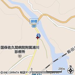 静岡県浜松市天竜区佐久間町浦川2883-1周辺の地図