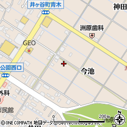 愛知県刈谷市井ケ谷町今池周辺の地図