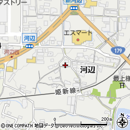岡山県津山市河辺1213周辺の地図