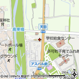 山田錦発祥のまち・多可周辺の地図