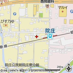 岡山県津山市院庄901周辺の地図