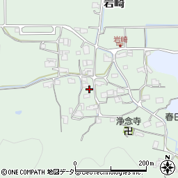兵庫県丹波篠山市岩崎522周辺の地図
