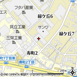 アーケムフォーミングジャパン株式会社　緑ケ丘倉庫周辺の地図