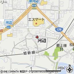 岡山県津山市河辺1217周辺の地図