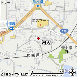 岡山県津山市河辺1216周辺の地図