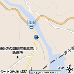 静岡県浜松市天竜区佐久間町浦川2884周辺の地図