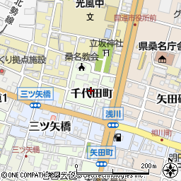 三重県桑名市千代田町周辺の地図