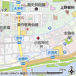 岡山パブリック法律事務所（弁護士法人）　津山支所周辺の地図