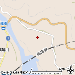 静岡県浜松市天竜区佐久間町浦川3400周辺の地図