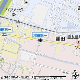 増田第一周辺の地図
