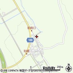 滋賀県東近江市和南町1010周辺の地図