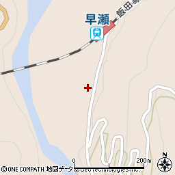 静岡県浜松市天竜区佐久間町浦川4384-1周辺の地図