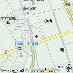 愛知県豊明市沓掛町小所241周辺の地図