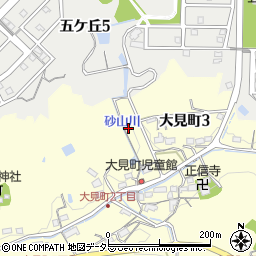 愛知県豊田市大見町3丁目周辺の地図