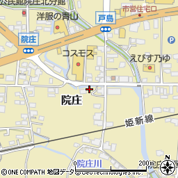 岡山県津山市院庄852周辺の地図