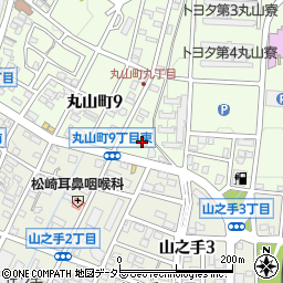 ファミリーマート豊田丸山南店周辺の地図
