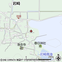 兵庫県丹波篠山市岩崎706周辺の地図