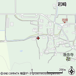 兵庫県丹波篠山市岩崎555周辺の地図