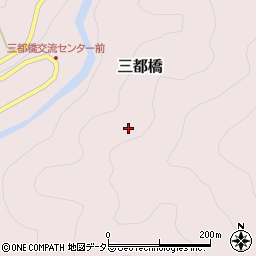 愛知県設楽町（北設楽郡）三都橋（井ノ上）周辺の地図