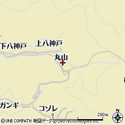 愛知県豊田市豊松町丸山周辺の地図