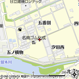 株式会社五藤歯車　名和工場周辺の地図
