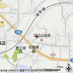 岡山県津山市河辺1298周辺の地図
