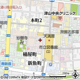 安田屋ガレージ駐車場周辺の地図