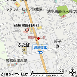 すき家５２号清水興津店周辺の地図