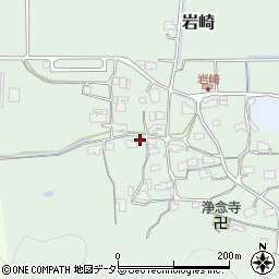 兵庫県丹波篠山市岩崎550周辺の地図