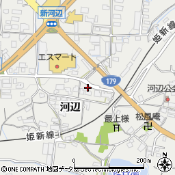 岡山県津山市河辺890周辺の地図