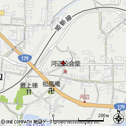 岡山県津山市河辺1324周辺の地図