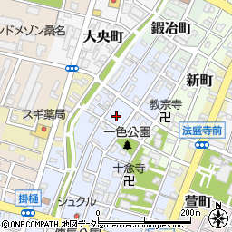 〒511-0046 三重県桑名市一色町の地図