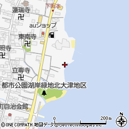 滋賀県大津市下阪本3丁目2周辺の地図