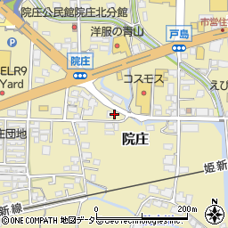 岡山県津山市院庄1006-1周辺の地図