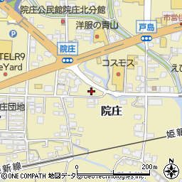 岡山県津山市院庄1007周辺の地図