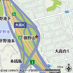 愛知県名古屋市緑区大高町馬ノ背周辺の地図
