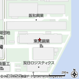 東晃鋼業株式会社　営業部周辺の地図