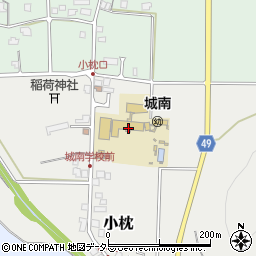 兵庫県丹波篠山市小枕120周辺の地図