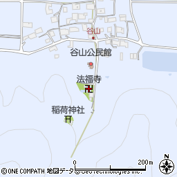 法福寺周辺の地図