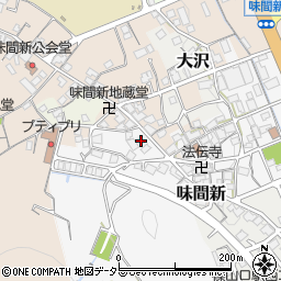 兵庫県丹波篠山市中野168周辺の地図